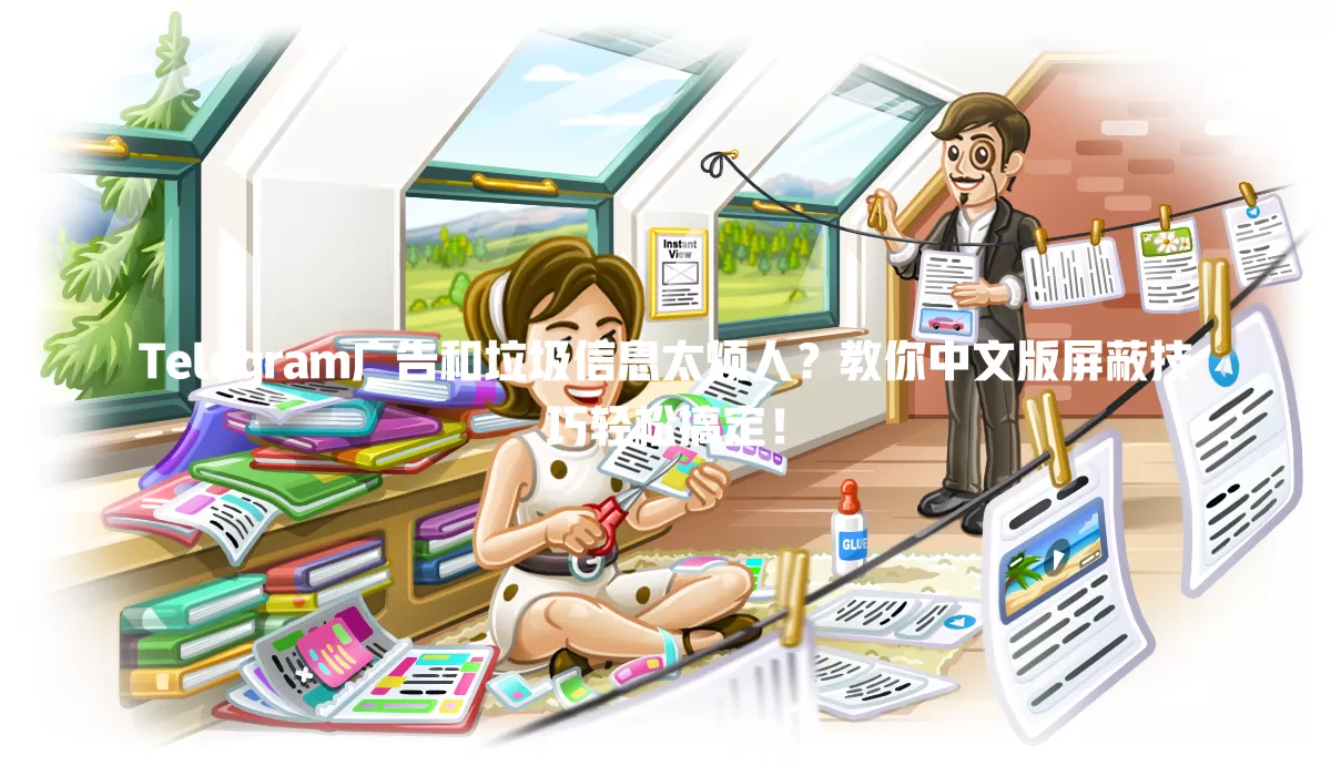 Telegram广告和垃圾信息太烦人?教你中文版屏蔽技巧轻松搞定! 一