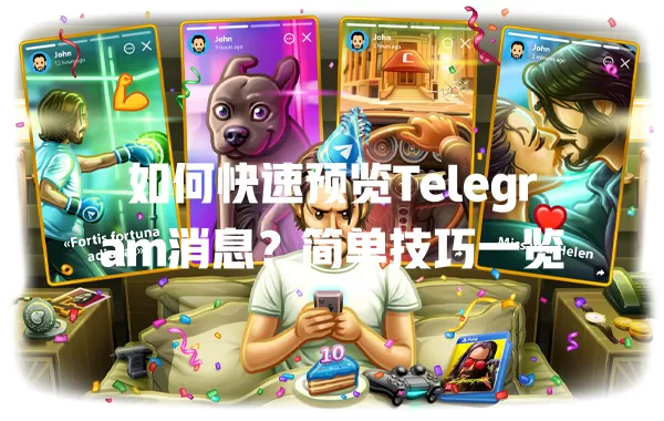如何快速预览Telegram消息?简单技巧一览 一